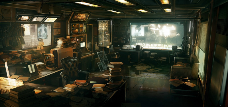 Illustration for article titled The Amazing Concept Art of Deus Ex: Human Revolution